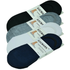 Men’s No-Show Invisible Socks – 3–12 Pairs, Low Cut Cotton, Nonslip Socks, White