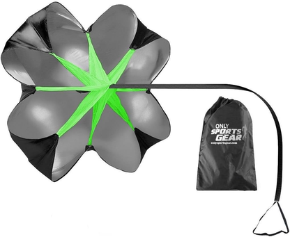 48" Speed Resistance Training Speed Chute Running Parachute Football Soccer