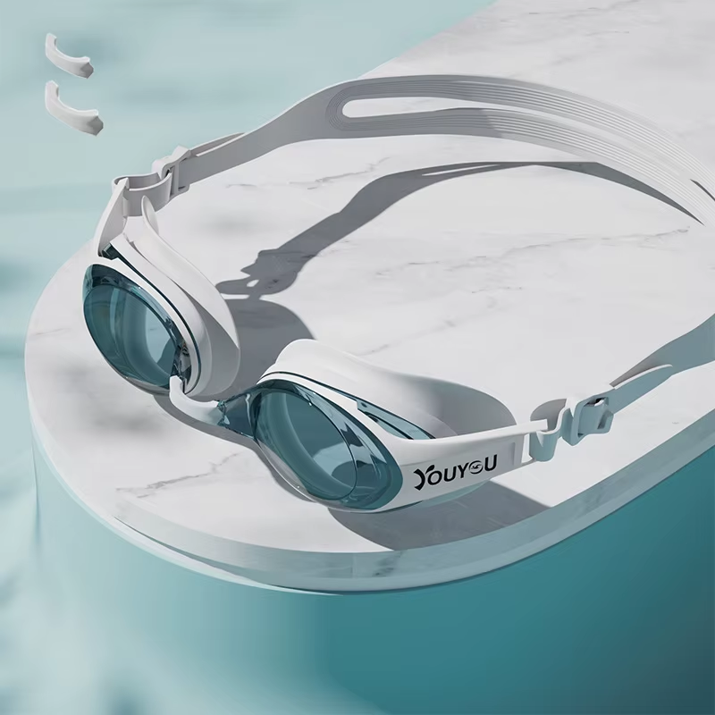Adult Anti-Fog Swimming Goggles Waterproof UV Protection Swim Glasses Men Women