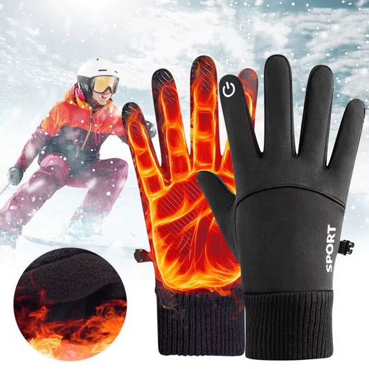Winter Waterproof Touchscreen Gloves Warm Fleece Windproof Cycling Motorcycle