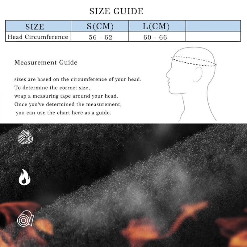 Rockbros Full Face Mask Warm Winter Scarf Balaclava Helmet Liner Fishing Skiing