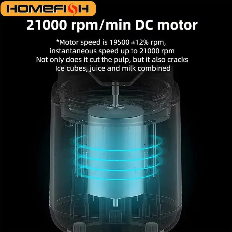 Portable 400ml Electric Juicer Blender USB Charging Fruit Smoothie Cup Machine