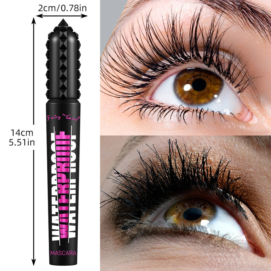 4D Black Waterproof Mascara Lengthening Eyelash Extension Korean Beauty Makeup