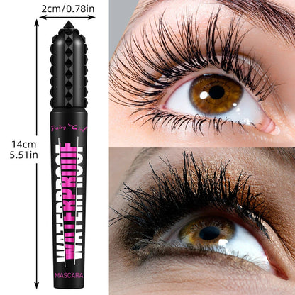 4D Black Waterproof Mascara Lengthening Eyelash Extension Korean Beauty Makeup
