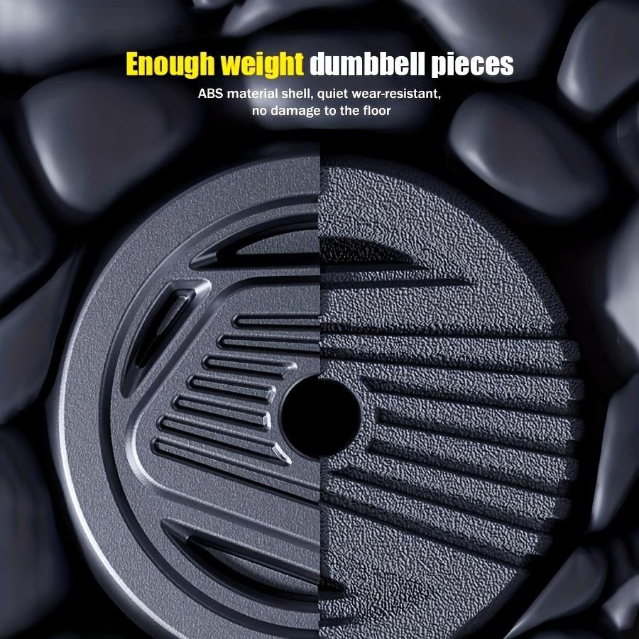 4-in-1 Adjustable Dumbbell Set 22lb – Multi-Function Home Gym Weight Equipment