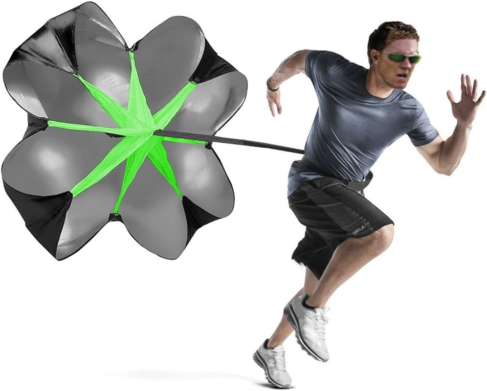 48" Speed Resistance Training Speed Chute Running Parachute Football Soccer