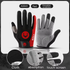 Winter MTB Cycling Gloves Men Touchscreen Long Finger Shockproof Non-Slip Warm