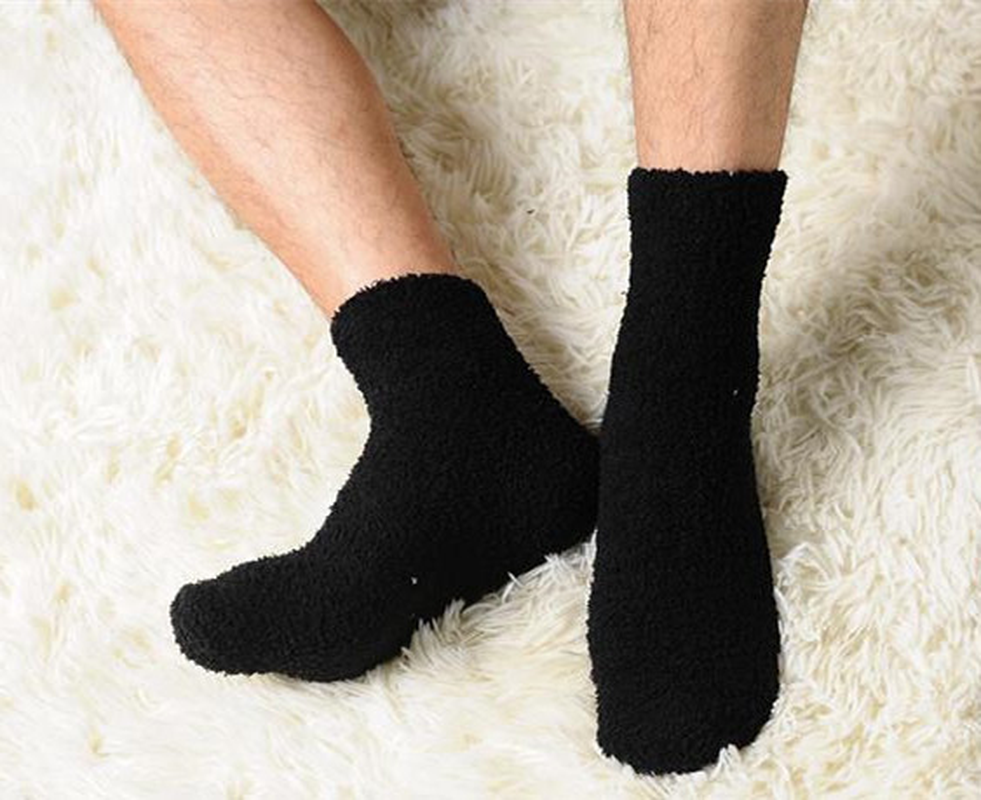 3-10 Pairs Men’s & Women’s Cozy Fuzzy Winter Socks – Soft, Warm Slipper One Size
