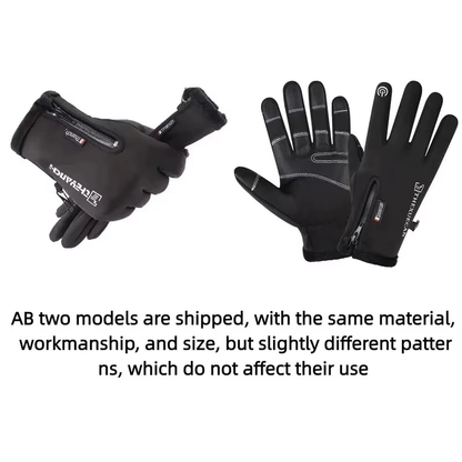 Winter Motorcycle Ski Cycling Gloves Touchscreen Warm Riding Mountaineering