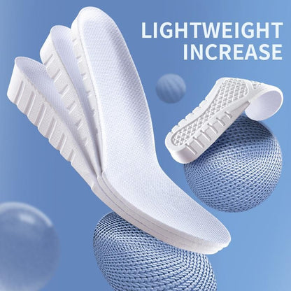Nafoing Invisible Height Increase Insoles EVA Soft Lightweight Shoe Sole Pads