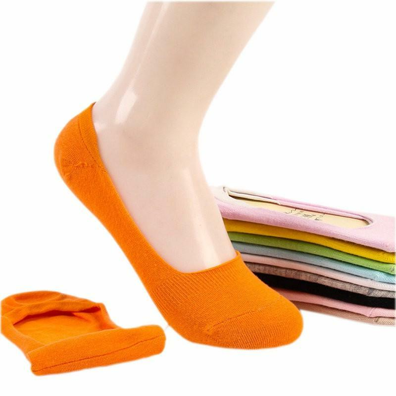 3-12 Pairs Women’s No-Show Ankle & Boat Liner Socks – Low Cut Cotton Size 9-11