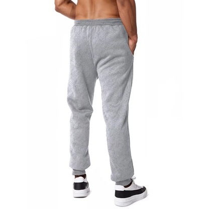 Men’s Sweatpants Joggers Track Pants Side Zipper Pockets Elastic Waist Gym