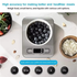 Stainless Steel Digital Kitchen Scale High-Precision Food & Jewelry Weighing