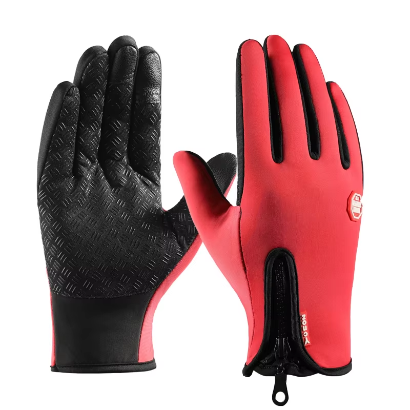 Winter Touchscreen Cycling Gloves Men Women Warm Anti-Slip Outdoor Sports