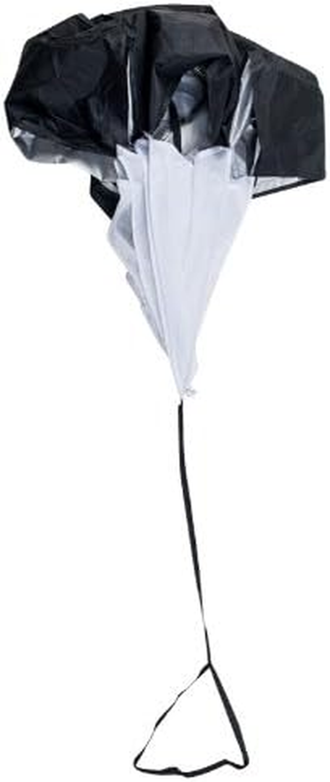 48" Sprint Parachute Running Resistance Chute Medium Black – 1 Pack
