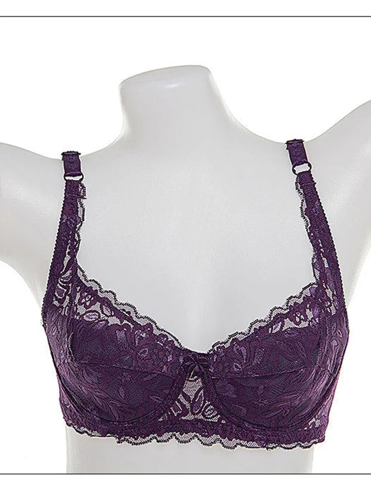 Women’s Lace Underwire Push Up Bra Bralette Lingerie Intimate Wear Ladies Gift