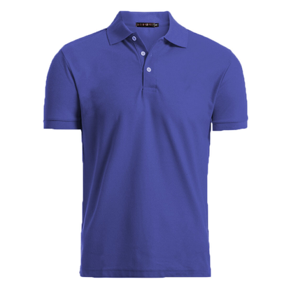 Men’s Casual Cotton Dri-Fit Polo Top Short Sleeve Sport & Golf Jersey Shirt
