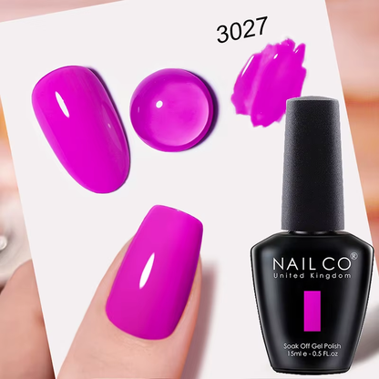 NAILCO 15ml Hema/TPO-Free UV Gel Nail Polish Semi Permanent Manicure Varnish