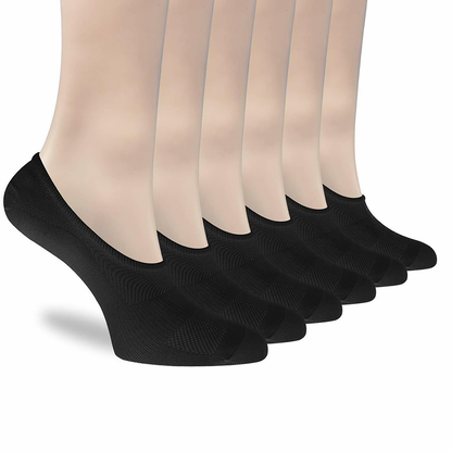 3-12 Pairs Women’s No-Show Ankle & Boat Liner Socks – Low Cut Cotton Size 9-11