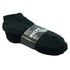 Black 3-12 Pairs Men’s Cotton Socks – Ankle, Quarter & Crew, Thick , Low Cut