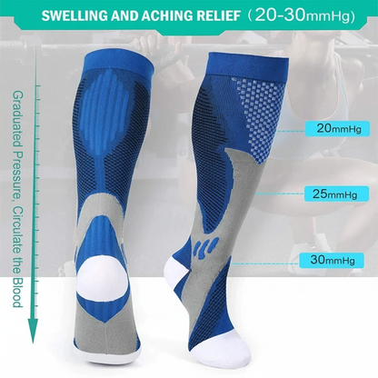 Compression Socks 20-30 mmHg Men & Women – Knee High Medical Stockings S/M-XXL