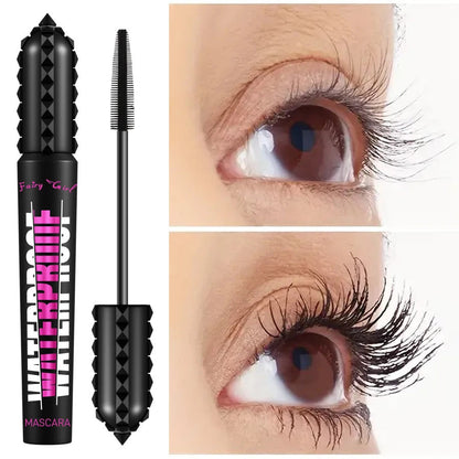 4D Black Waterproof Mascara Lengthening Eyelash Extension Korean Beauty Makeup