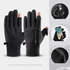 Winter Cycling Gloves Men Women Warm Touchscreen Windproof Water-Repellent Zip