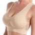 Women’s Sports Bra Large Size Seamless No Steel Ring Removable Pad Mesh Vest