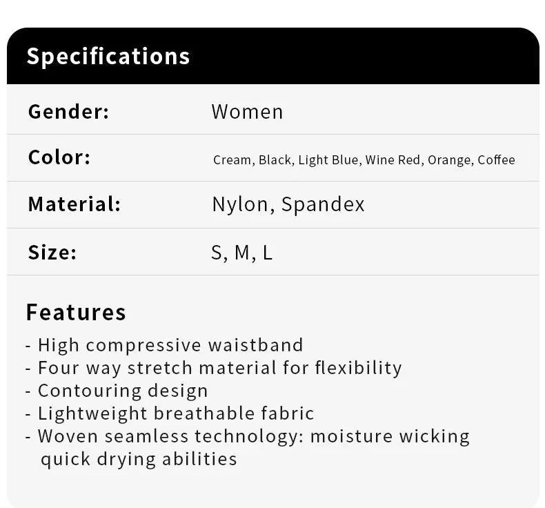 Women’s High Waisted Sports Pants Butt Lift Yoga Running Fitness Tight Leggings