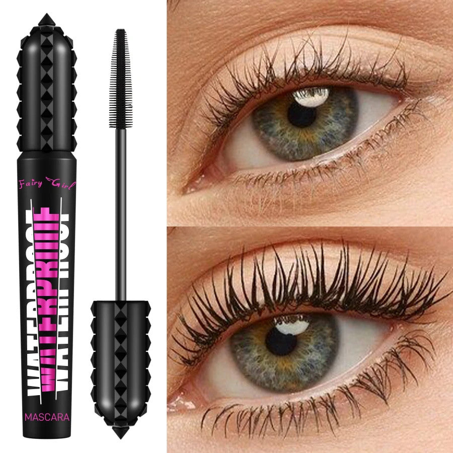 4D Black Waterproof Mascara Lengthening Eyelash Extension Korean Beauty Makeup