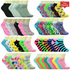 Women 6-12 Pairs Cotton Socks – Low Cut, Quarter & Ankle, Assorted , Size 9-11