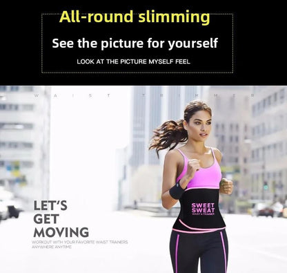 Sweet Sweat Waist Trimmer Core Series – Premium Fitness Band for Men & Women