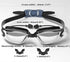 Pro Adult Anti-Fog Swimming Goggles with Earplugs, Leak-Proof UV Eyewear