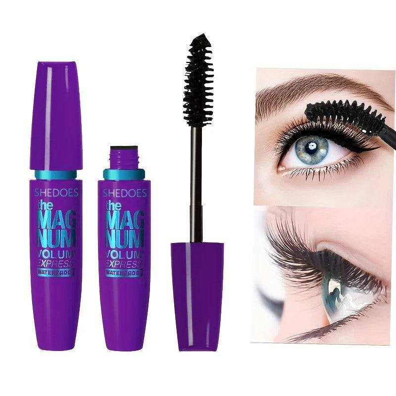 4D Waterproof Fiber Mascara Thickening Lengthening Curling Multi-Colour Lash