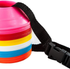 Mini Soccer Cones Set – Agility Training Disc Markers with Shoulder Strap