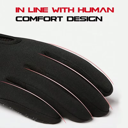 Winter Touchscreen Cycling Gloves Men Women Warm Anti-Slip Outdoor Sports