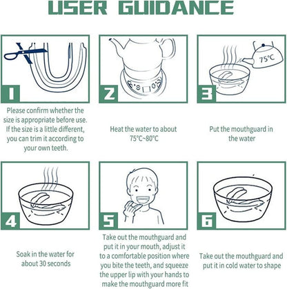 2 Pack Professional Sports Mouthguard for Boxing MMA Muay Thai Kids Tooth Guard