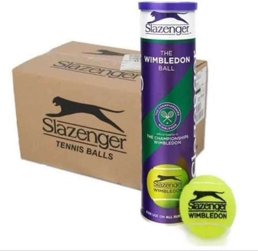 Wimbledon Tennis Balls | 6 Dozen (18x4-Ball Cans) | Premium Championship Quality