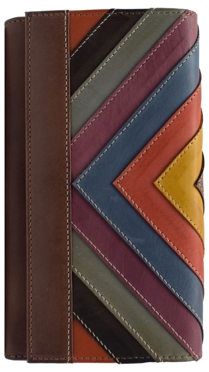 Women’s RFID Blocking Genuine Leather Wallet Large Capacity Card & Phone Holder