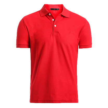 Men’s Casual Cotton Dri-Fit Polo Top Short Sleeve Sport & Golf Jersey Shirt