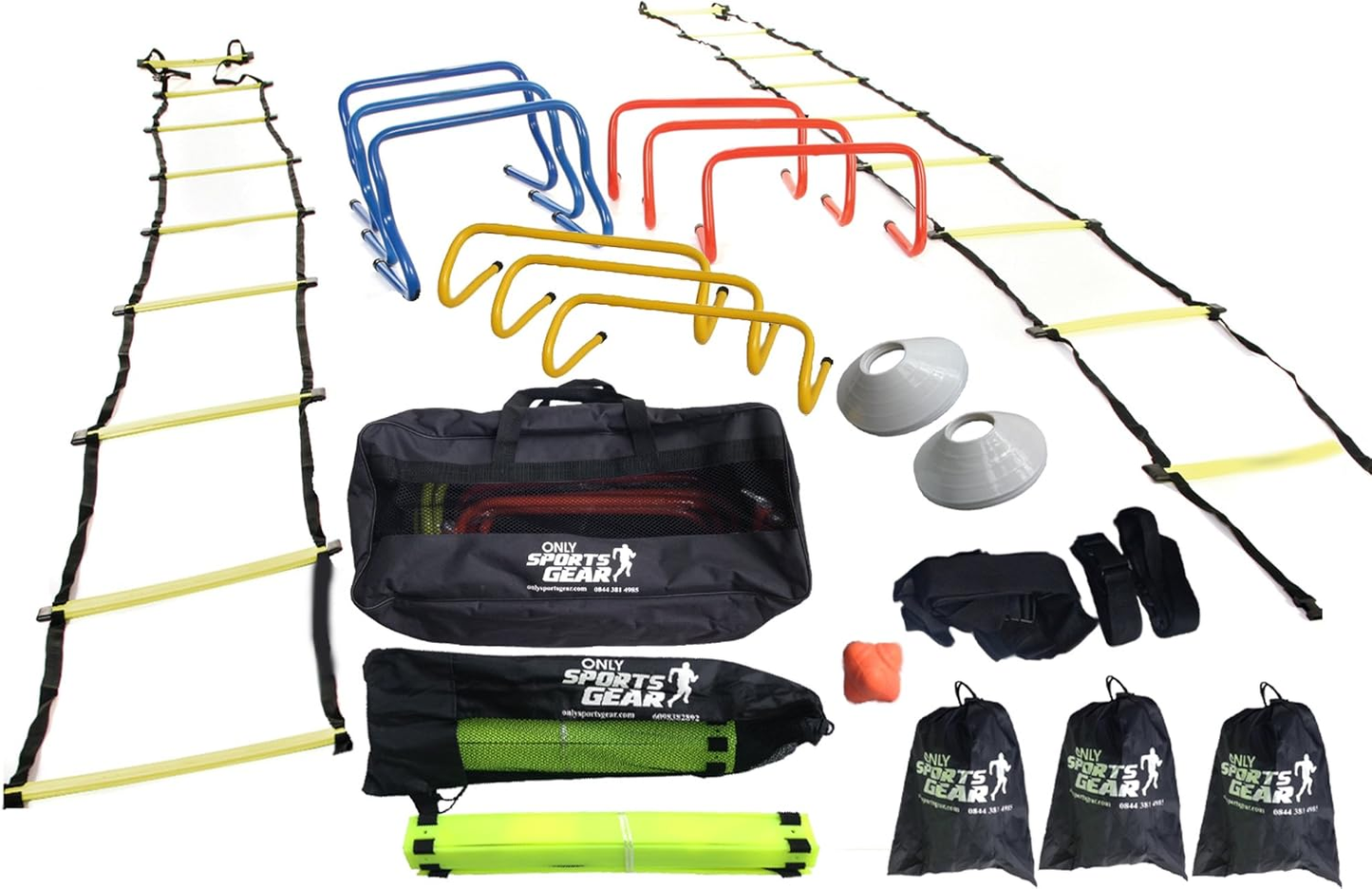 Speed & Agility Training Kit | Sports Fitness Exercise Equipment Combo Set