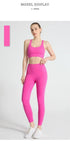 2 Piece Yoga Clothes Women’s Tracksuit Athletic Pilates Fitness Gym Wear Set