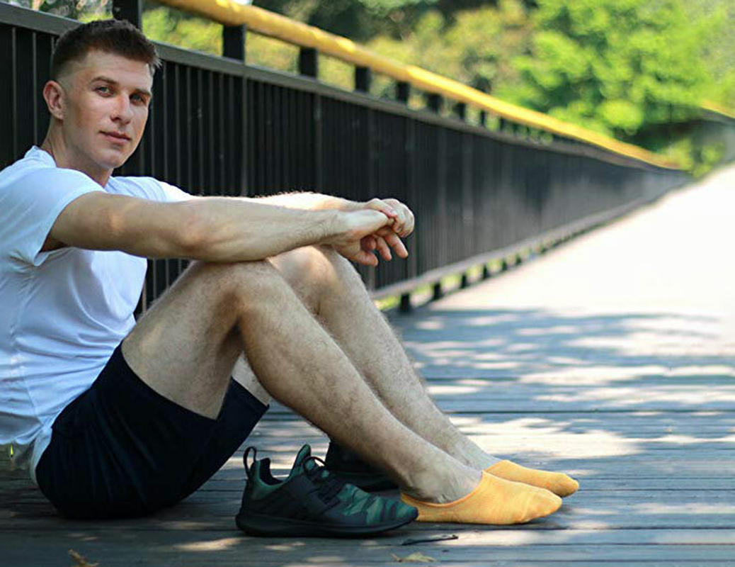 Men’s No-Show Invisible Socks – 3–12 Pairs, Low Cut Cotton, Nonslip Socks, White