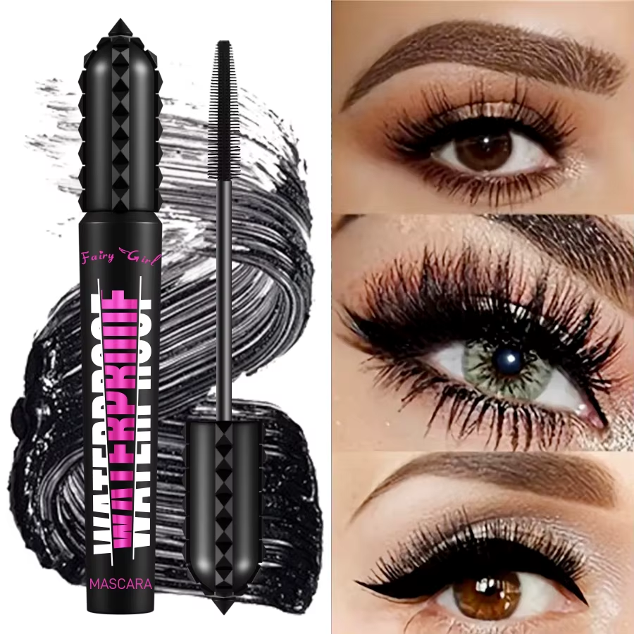 4D Black Waterproof Mascara Lengthening Eyelash Extension Korean Beauty Makeup