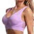 Women’s Sports Bra Large Size Seamless No Steel Ring Removable Pad Mesh Vest