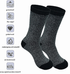 6 Pairs Men’s Winter Thermal Heated Socks – Super Warm for Boots, Size 10–13