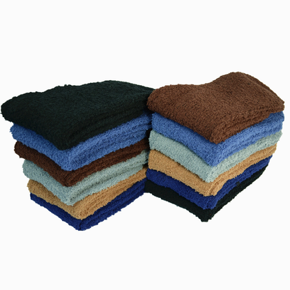 Men’s Winter Warm Slipper Socks – 6 Pairs, Soft Fuzzy House Socks, Size 10–13