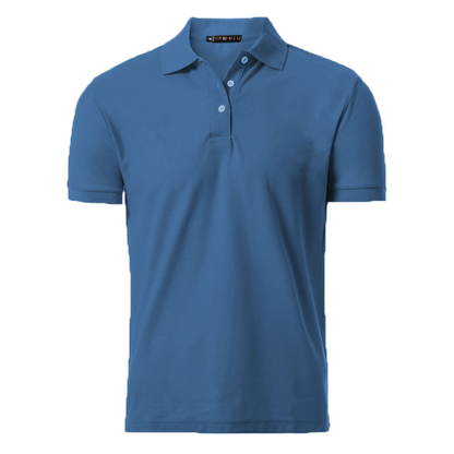 Men’s Casual Cotton Dri-Fit Polo Top Short Sleeve Sport & Golf Jersey Shirt