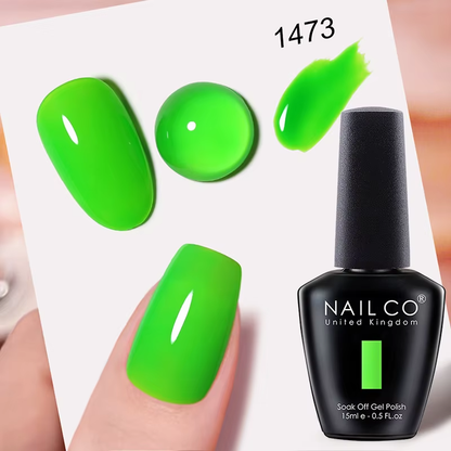 NAILCO 15ml Hema/TPO-Free UV Gel Nail Polish Semi Permanent Manicure Varnish