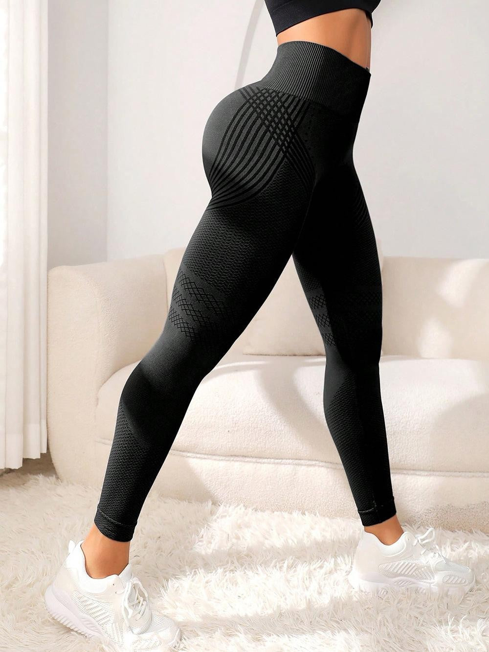 Women’s High Waisted Sports Pants Butt Lift Yoga Running Fitness Tight Leggings